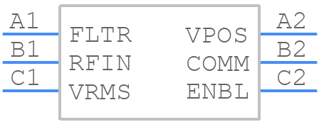 ADL5504ACBZ-P2 - Analog Devices - PCB symbol
