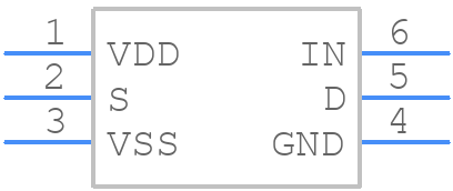 ADM6339JARJZ-RL7 - Analog Devices - PCB symbol