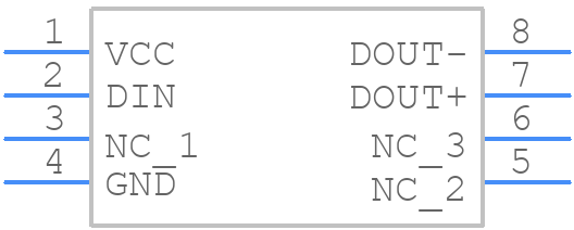 ADN4661BRZ-REEL7 - Analog Devices - PCB symbol