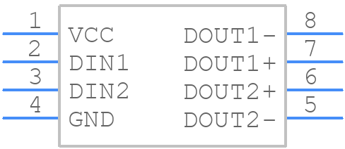 ADN4663BRZ - Analog Devices - PCB symbol
