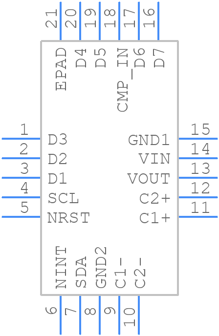 ADP8863ACPZ-R7 - Analog Devices - PCB symbol
