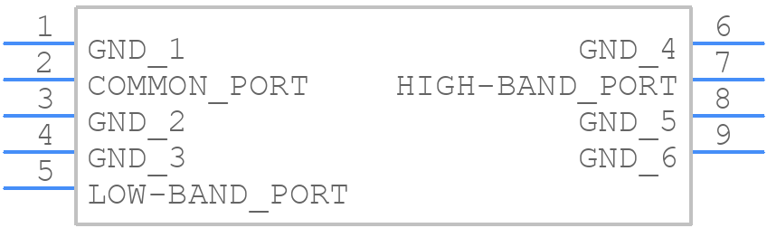 DPX255850DT-5145F1 - TDK - PCB symbol