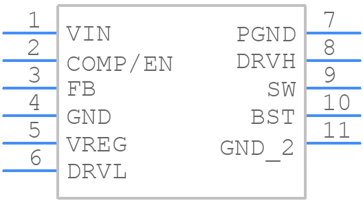 ADP1870ACPZ-0.3-R7 - Analog Devices - PCB symbol