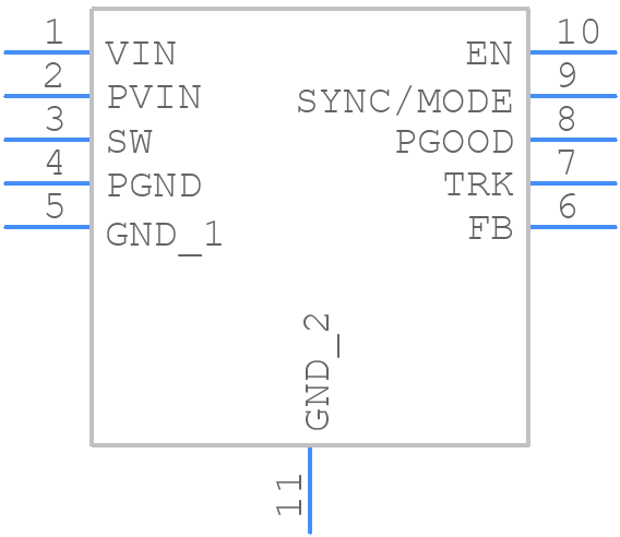 ADP2119ACPZ-3.3-R7 - Analog Devices - PCB symbol