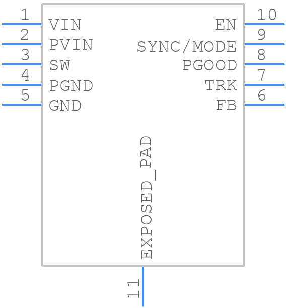 ADP2120ACPZ-1.0-R7 - Analog Devices - PCB symbol