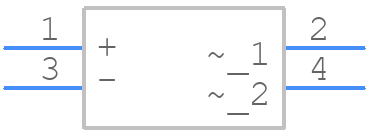 DF08S-T - Diodes Incorporated - PCB symbol