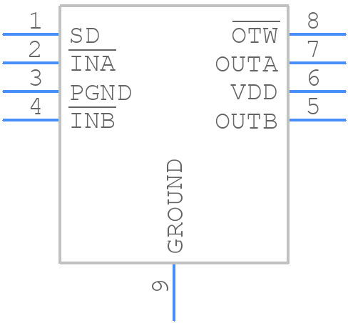 ADP3623ARHZ-RL - Analog Devices - PCB symbol