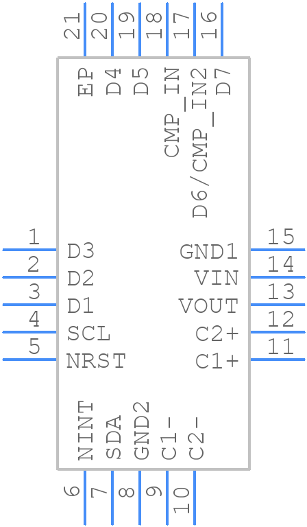 ADP8860ACPZ-R7 - Analog Devices - PCB symbol