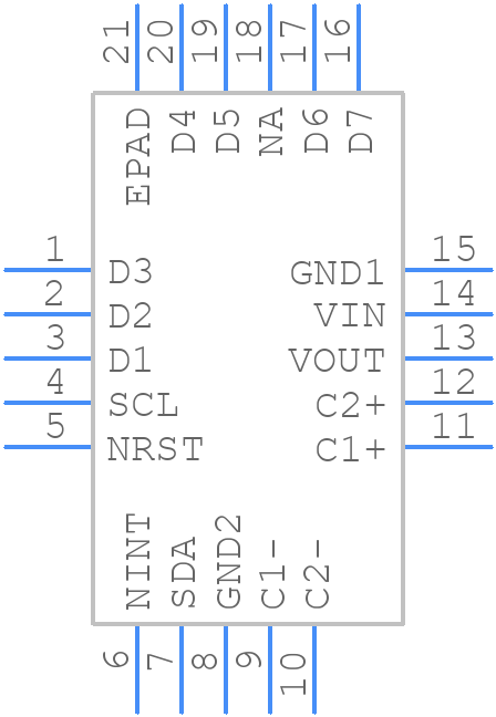 ADP8861ACPZ-RL - Analog Devices - PCB symbol