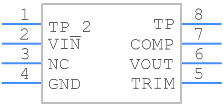 ADR434TRZ-EP-R7 - Analog Devices - PCB symbol