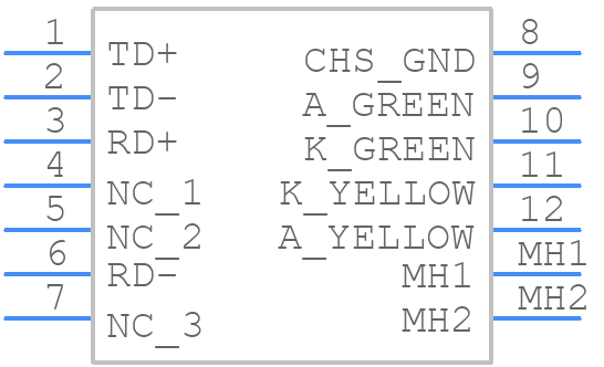 HR913129A - Hanrun Electronics - PCB symbol