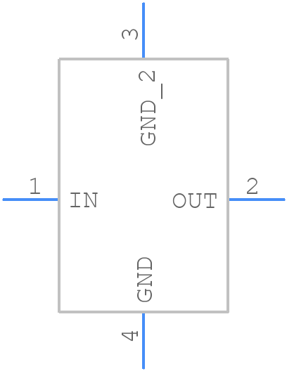 W2F11A4708AT1F - Kyocera AVX - PCB symbol