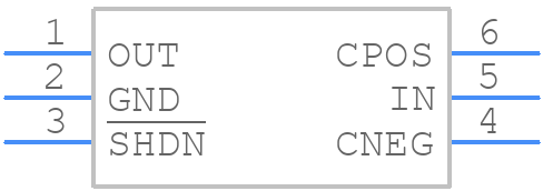 CAT3200TDI-GT3 - onsemi - PCB symbol
