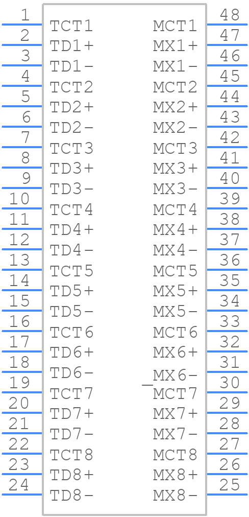 B78476A8066A003 - TDK - PCB symbol