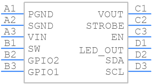 ADP1650ACBZ-R7 - Analog Devices - PCB symbol