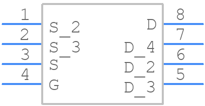 DMS3016SSS-13 - Diodes Incorporated - PCB symbol