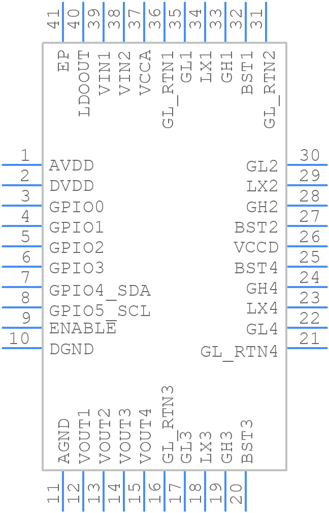 XRP7714ILB-F - EXAR - PCB symbol