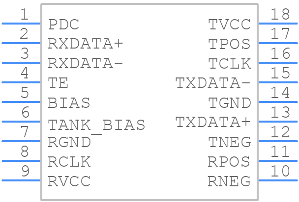XRT5683AID-F - EXAR - PCB symbol