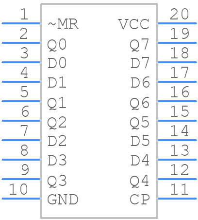 74AC273SC - onsemi - PCB symbol
