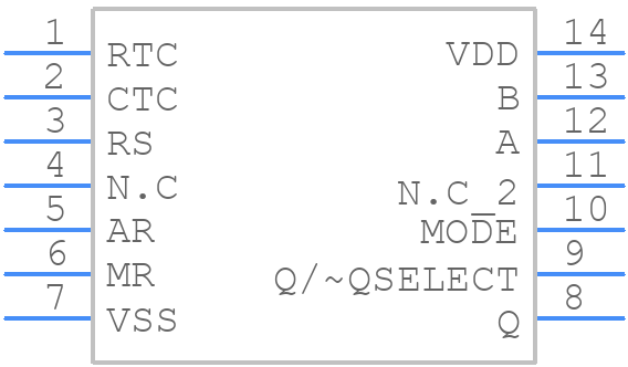 CD4541BCMX - onsemi - PCB symbol