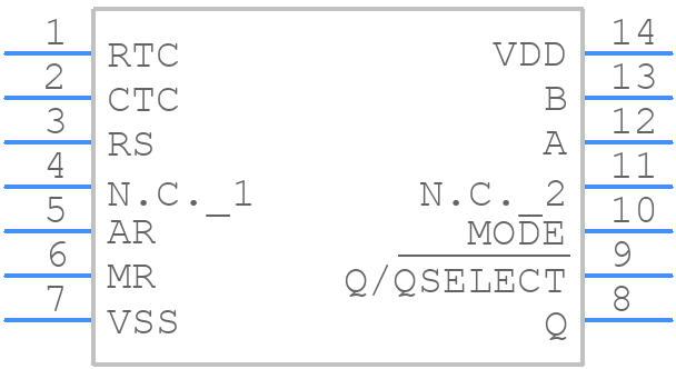 CD4541BCN - onsemi - PCB symbol