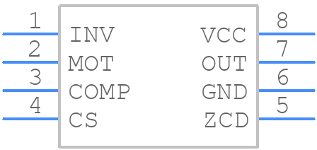 FAN7530M - onsemi - PCB symbol