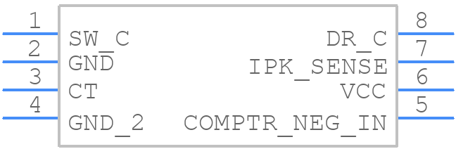 KA34063ADTF - onsemi - PCB symbol