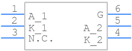 TLP748J(TP1,F) - Toshiba - PCB symbol