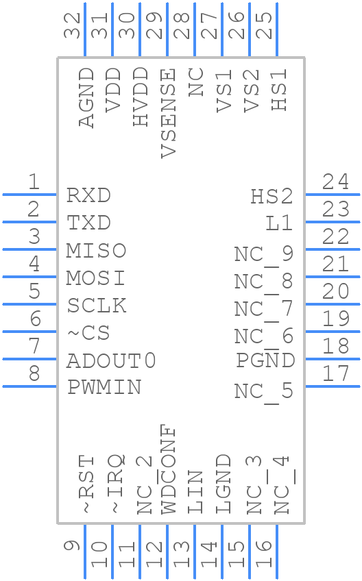 MC33910G5AC - NXP - PCB symbol