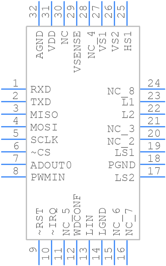MC33911G5AC - NXP - PCB symbol
