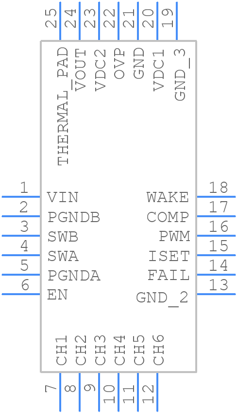 MC34845CEP - NXP - PCB symbol