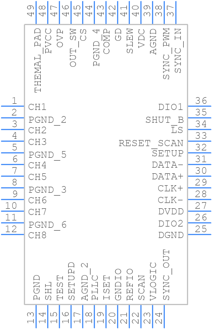 MC34848EPR2 - Nexperia - PCB symbol