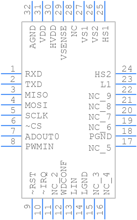 MC34910BACR2 - NXP - PCB symbol