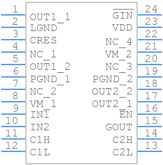 MPC17510EJR2 - Nexperia - PCB symbol