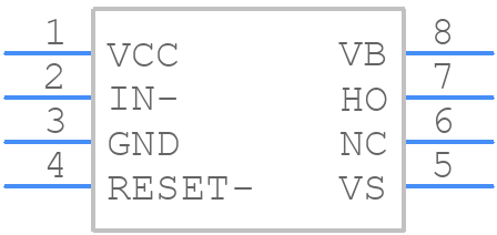 AUIRS2016S - Infineon - PCB symbol