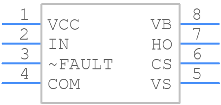 AUIRS2127S - Infineon - PCB symbol