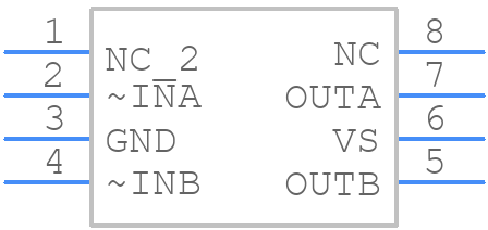 AUIRS4426S - Infineon - PCB symbol