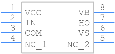IR2118STRPBF - Infineon - PCB symbol