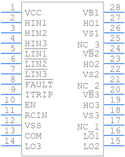 IR21362PBF - Infineon - PCB symbol