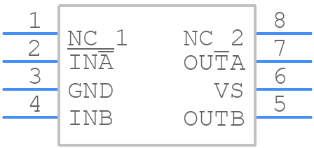 IR4428PBF - Infineon - PCB symbol