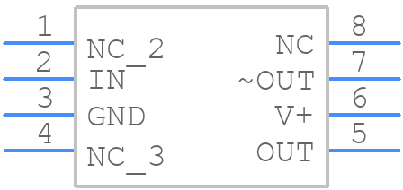 EL7182CSZ - Renesas Electronics - PCB symbol
