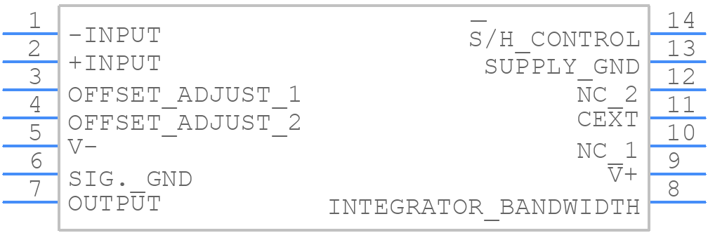 HA1-5320-5 - Renesas Electronics - PCB symbol