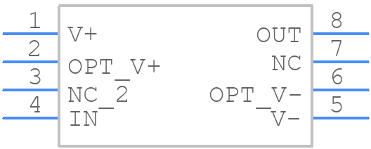 HFA1110IBZ - Renesas Electronics - PCB symbol