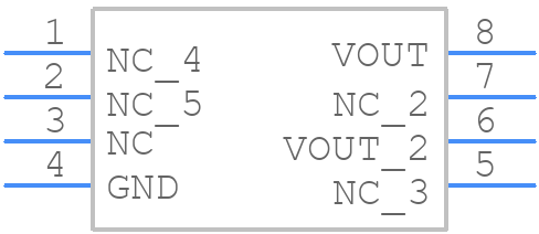 LT1004CS8-2.5PBF - Analog Devices - PCB symbol