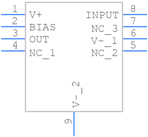 LT1010CDDPBF - Analog Devices - PCB symbol