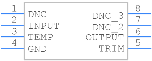 LT1019CS8-4.5PBF - Analog Devices - PCB symbol
