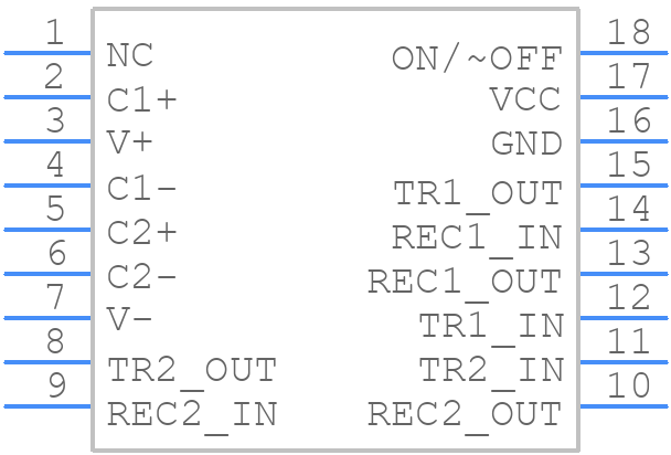 LT1080CSWPBF - Analog Devices - PCB symbol