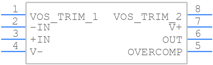 LT1115CN8PBF - Analog Devices - PCB symbol