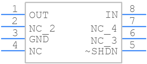 LT1121CS8-5PBF - Analog Devices - PCB symbol