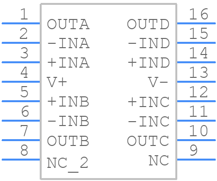 LT1125MPSWPBF - Analog Devices - PCB symbol